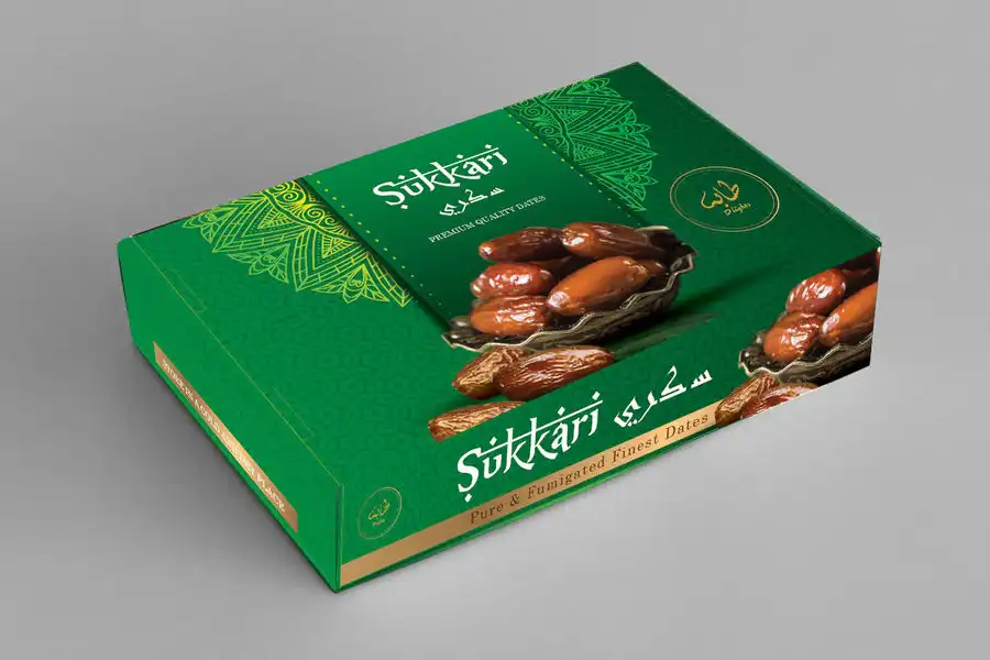 بسته بندی خرما