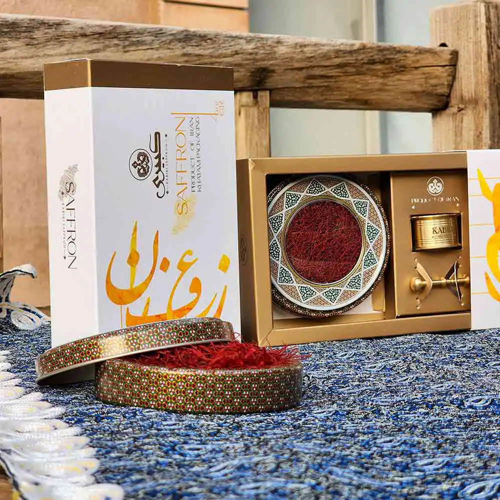 بسته بندی زعفران