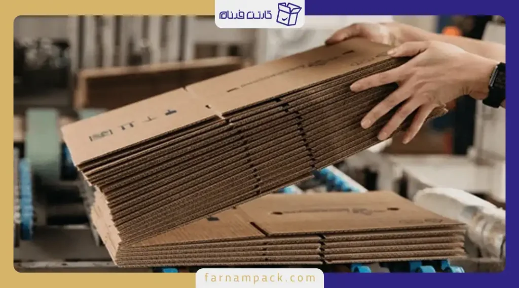 نحوه تولید کارتن