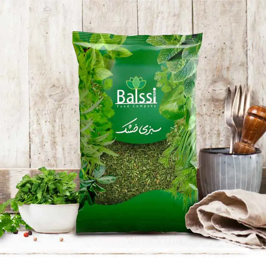 بسته بندی سبزی خشک