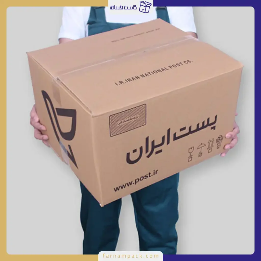 سایز کارتن های پستی