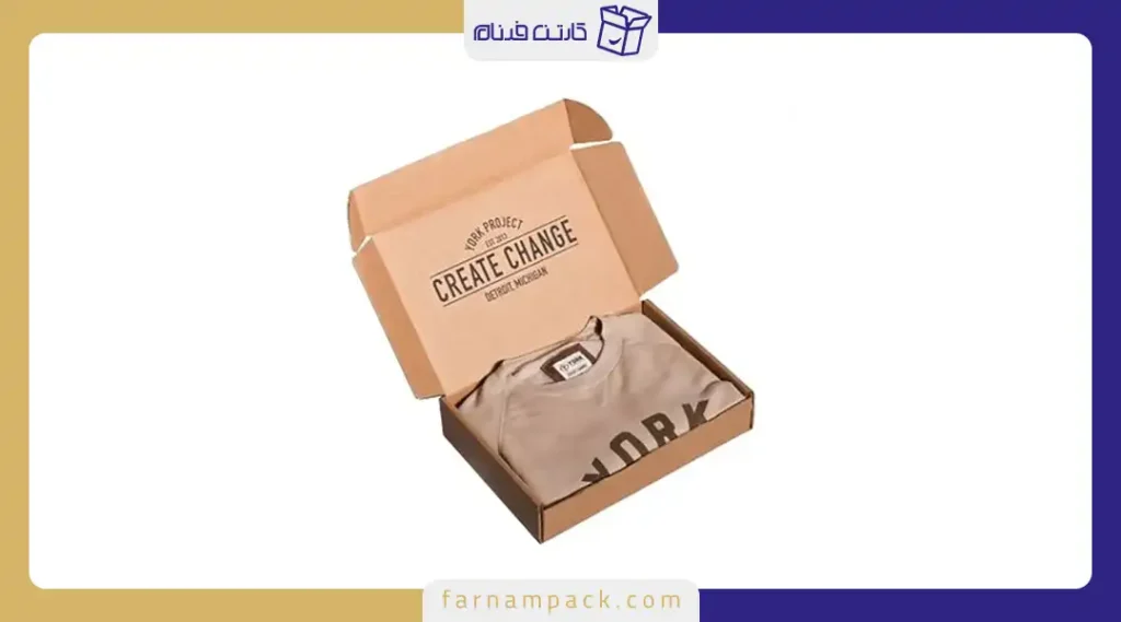 سایز کارتن های پستی